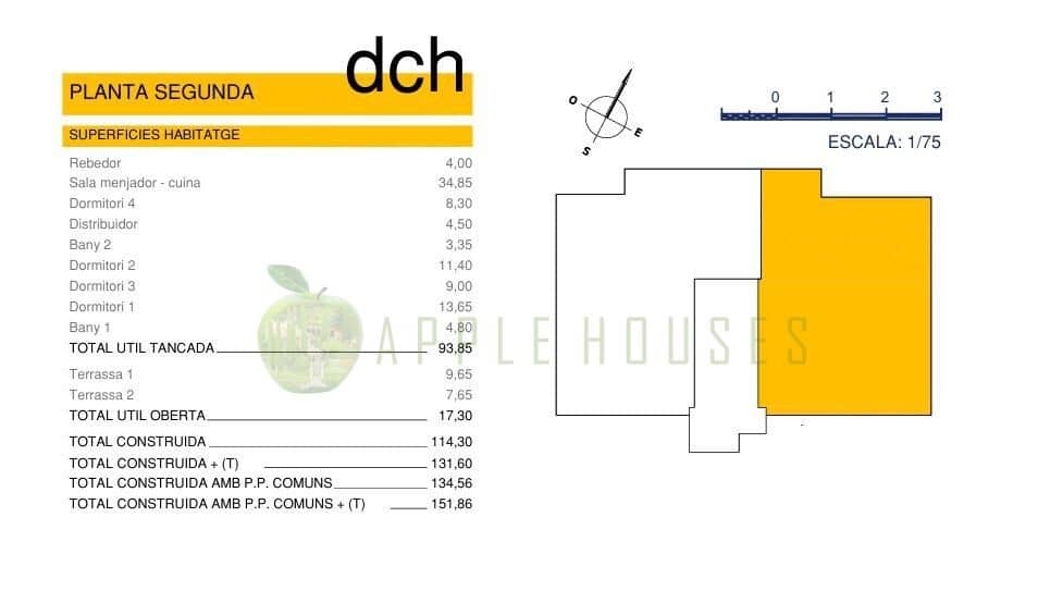 4 soveværelse Penthouse til salg i Vilanova i la Geltru med garage - € 478.000 (Ref: 9195484)