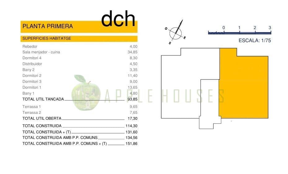 4 soverom Leilighet til salgs i Vilanova i la Geltru med garasje - € 363 000 (Ref: 9208558)