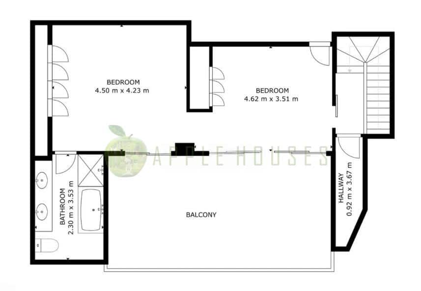3 soverom Penthouse til salgs i Sitges med svømmebasseng garasje - € 2 150 000 (Ref: 9825235)