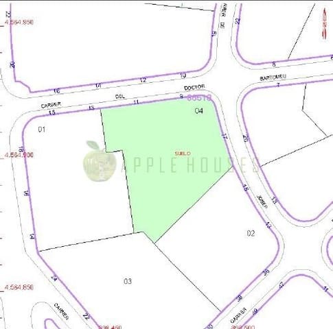 Solar/Parcela en Sitges en venta - 2.950.000 € (Ref: 9959769)