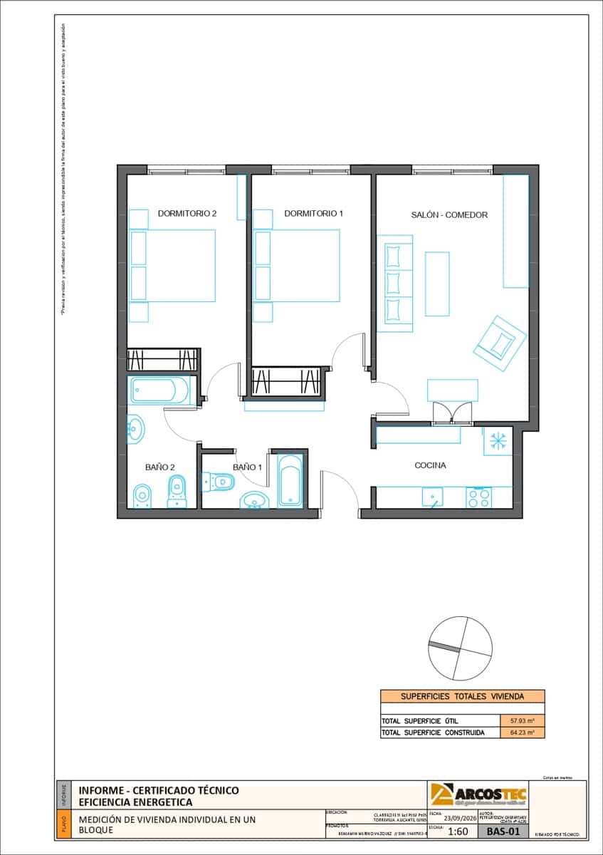 2 soveværelse Lejlighed til salg i Rocio del Mar med swimmingpool - € 155.000 (Ref: 10116011)