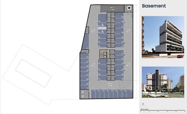 3 quarto Penthouse para venda em Puerto Deportivo, Guardamar del Segura com piscina garagem - 499 000 € (Ref: 10174701)