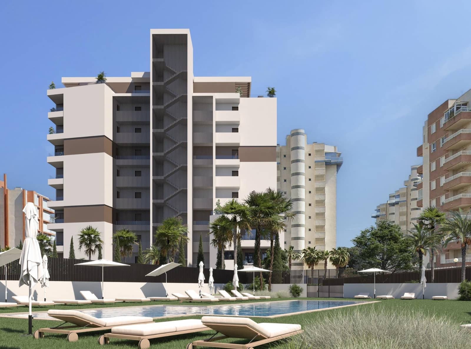 2 sypialnia Apartament na sprzedaż w Guardamar del Segura z basenem garażem - 315 000 € (Ref: 10174705)