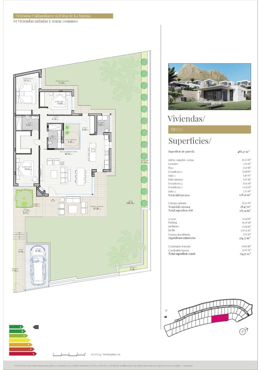 3 bedroom Villa for sale in Polop - € 683,500 (Ref: 8691906)