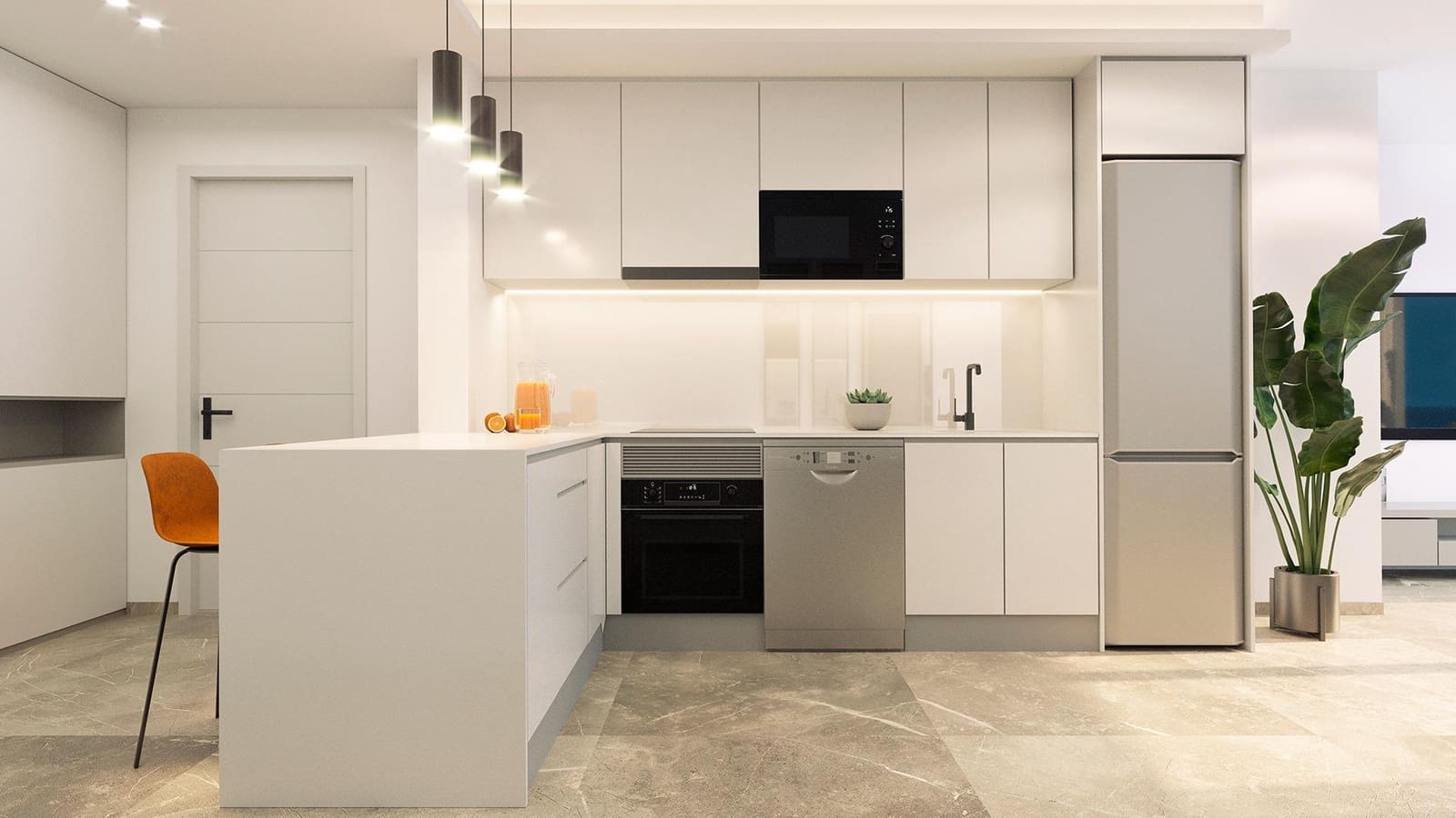 2 makuuhuone Huoneisto myytävänä paikassa Torrevieja mukana uima-altaan - 265 000 € (Ref: 9268903)