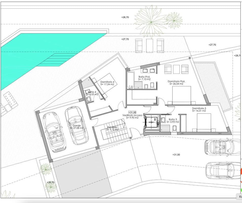 4 makuuhuone Huvila myytävänä paikassa Calpe / Calp mukana uima-altaan - 1 400 000 € (Ref: 9738085)