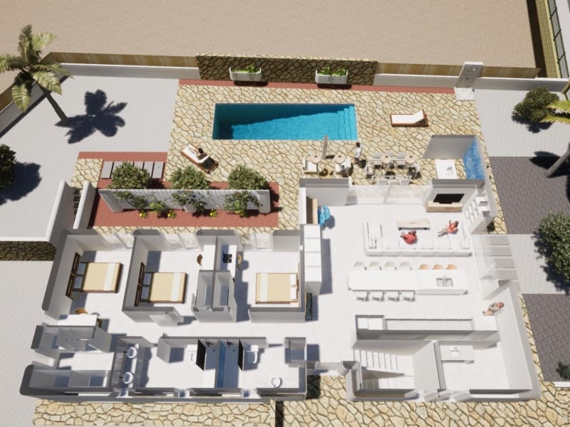 3 slaapkamer Villa te koop in Alfaz del Pi / L'Alfas del Pi met zwembad - € 691.000 (Ref: 9738094)