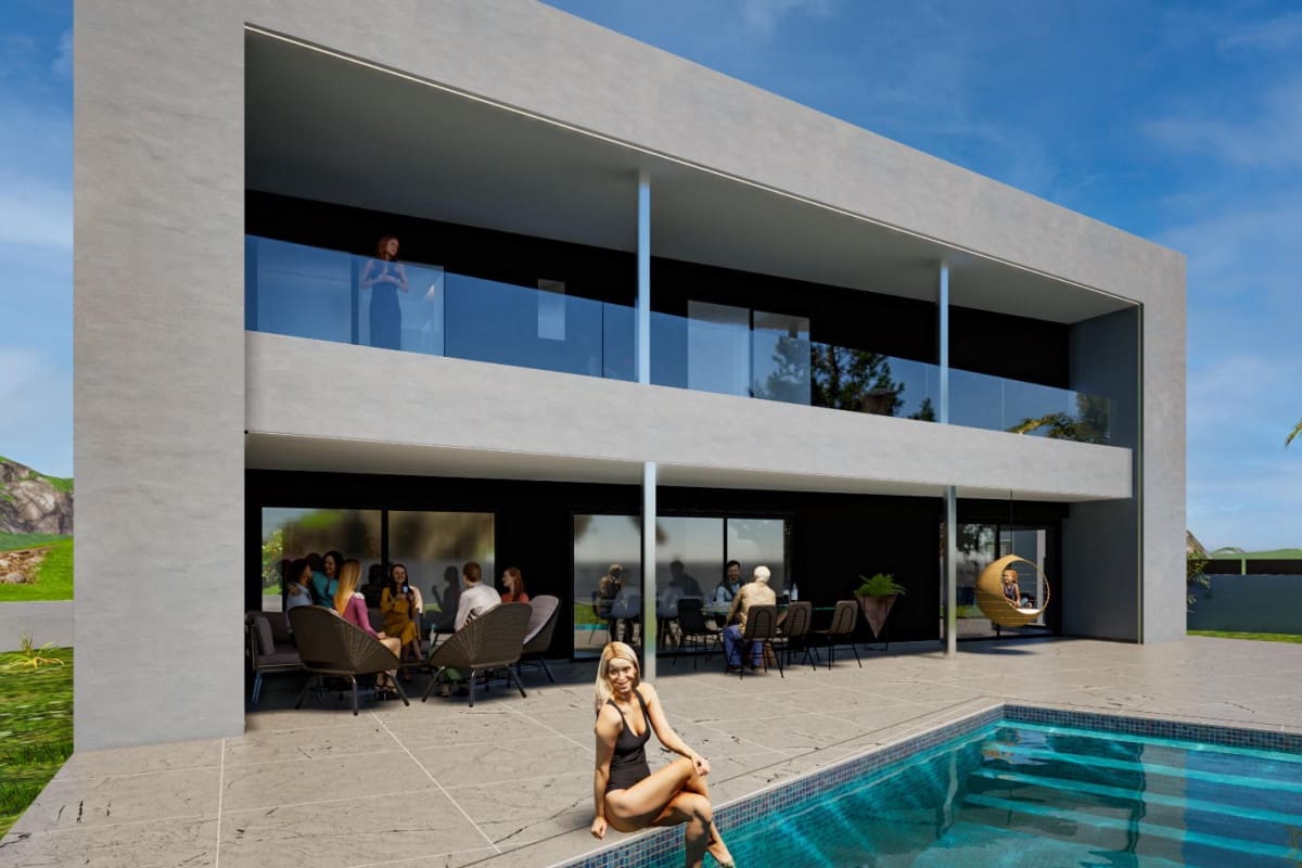 3 sovrum Villa till salu i La Nucia med pool - 865 000 € (Ref: 9738095)