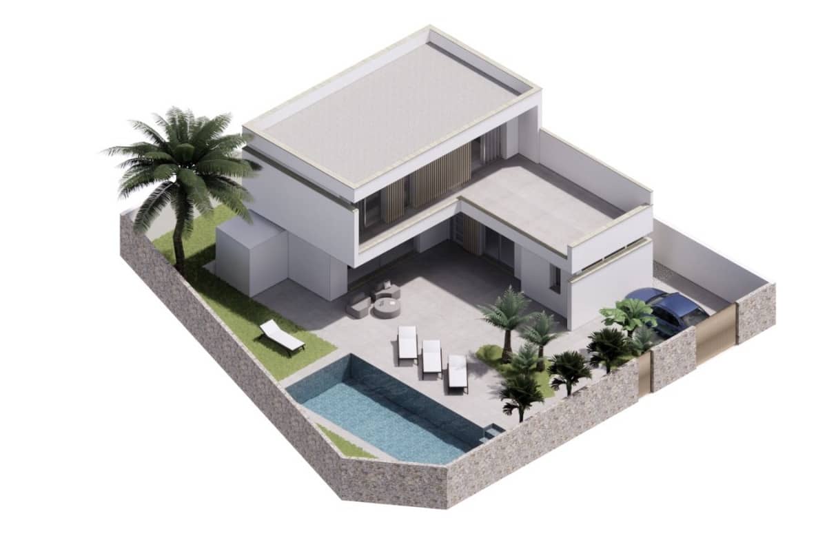 3 sovrum Villa till salu i San Javier med pool - 385 000 € (Ref: 9738096)