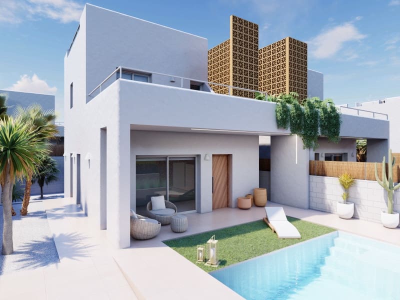 3 sovrum Villa till salu i Pilar de la Horadada med pool - 489 000 € (Ref: 9738100)