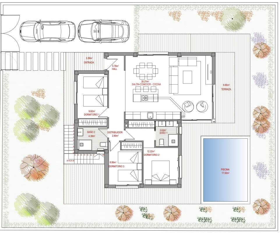 3 bedroom Villa for sale in Polop with pool - € 500,000 (Ref: 9738105)
