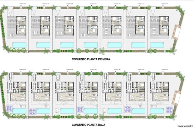 3 chambre Villa/Maison à vendre à Roldan, Torre-Pacheco avec piscine - 995 000 € (Ref: 9738121)