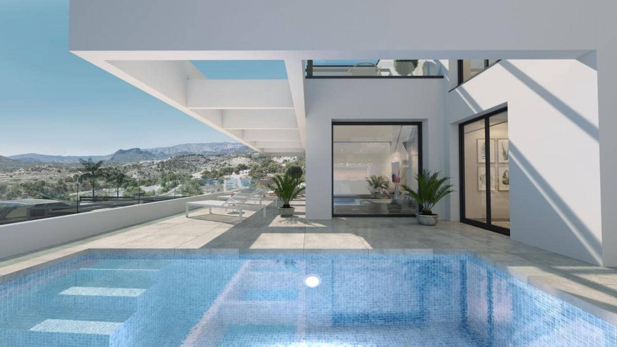 Chalet de 3 habitaciones en Finestrat en venta con piscina - 599.000 € (Ref: 9738147)