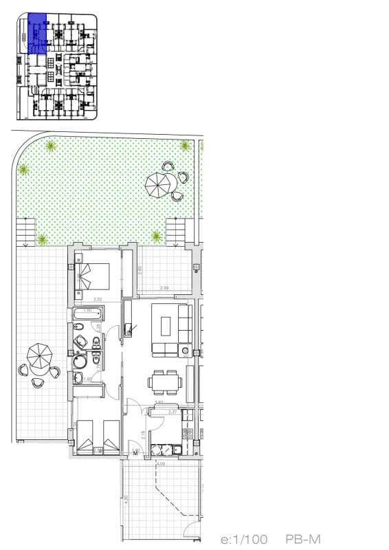 2 chambre Appartement à vendre à Orihuela - 198 500 € (Ref: 9738182)