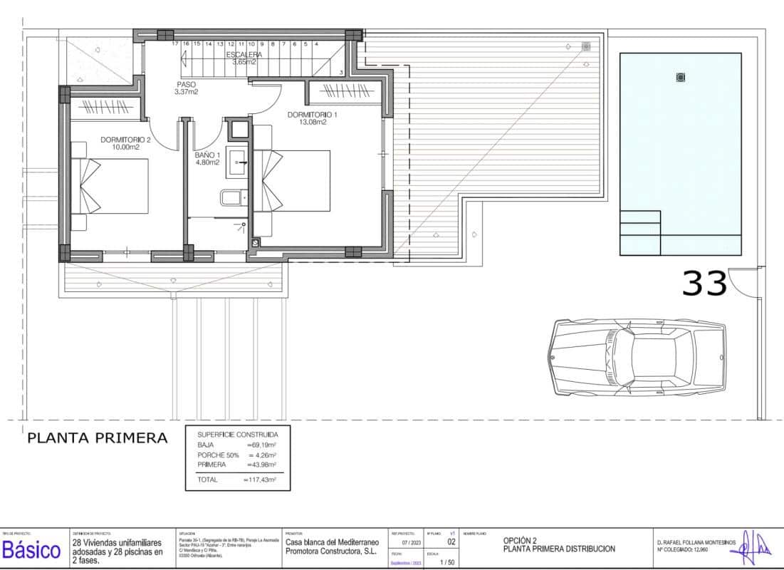 3 sypialnia Willa na sprzedaż w Orihuela z basenem - 415 000 € (Ref: 9738247)