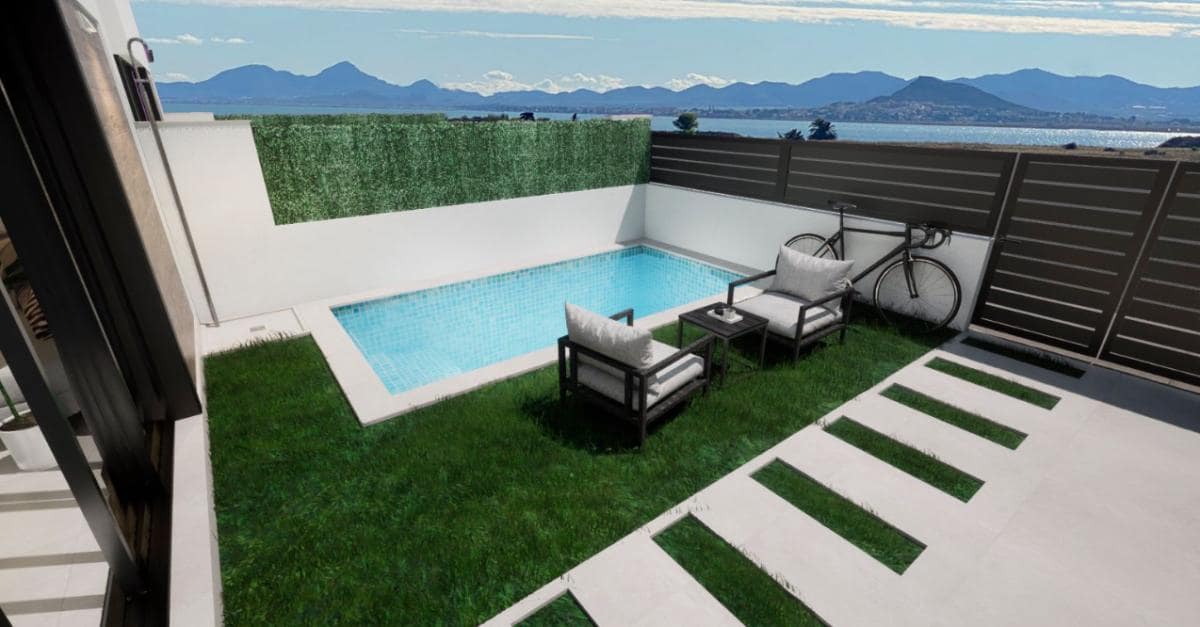 3 sovrum Villa till salu i Los Alcazares med pool - 419 900 € (Ref: 9738251)