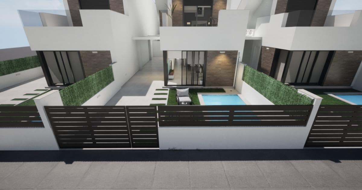 3 sovrum Villa till salu i Los Alcazares med pool - 419 900 € (Ref: 9738251)