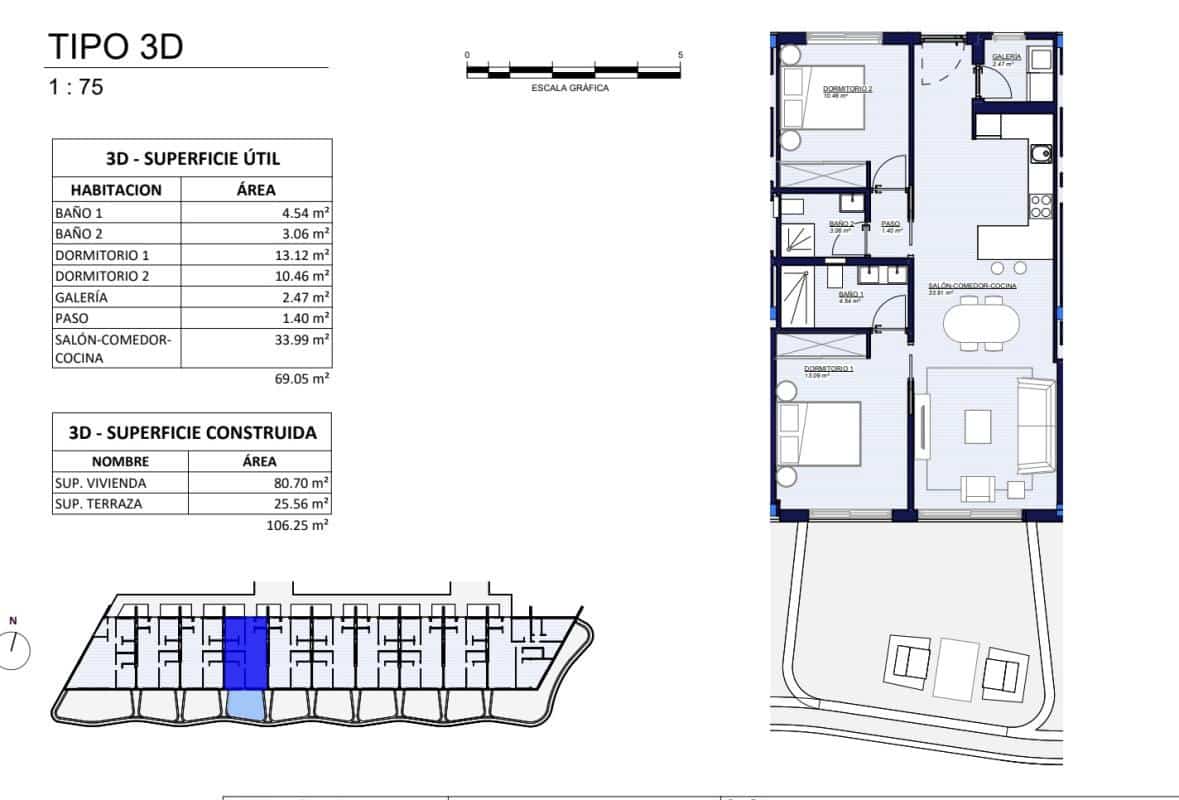 3 camera da letto Appartamento in vendita in Alfaz del Pi / L'Alfas del Pi con piscina - 950.000 € (Rif: 9738254)