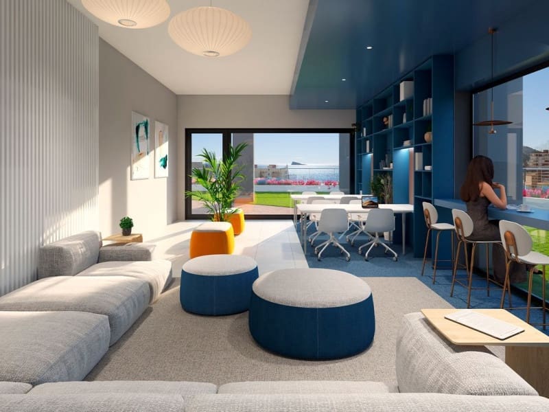 2 makuuhuone Huoneisto myytävänä paikassa Benidorm mukana uima-altaan - 843 000 € (Ref: 9738272)