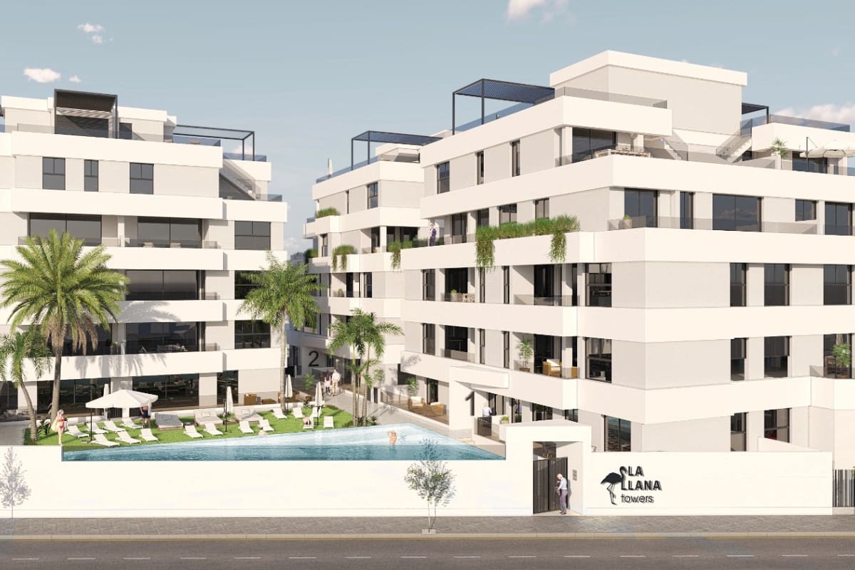 2 bedroom Apartment for sale in San Pedro del Pinatar with pool - € 289,000 (Ref: 9738282)