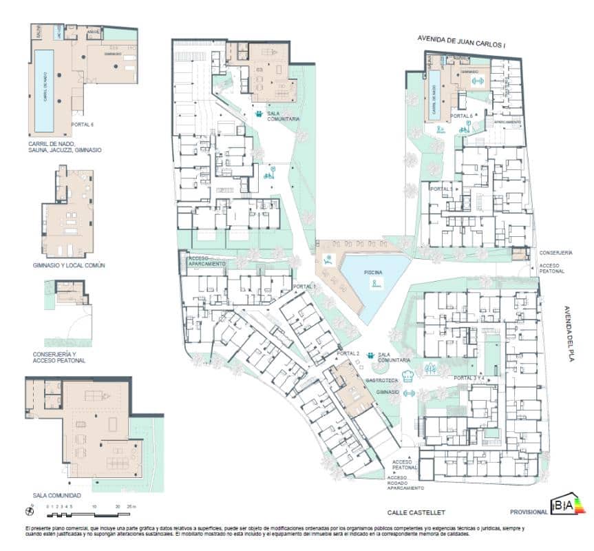 3 soverom Leilighet til salgs i Javea / Xabia med svømmebasseng - € 373 500 (Ref: 9740284)