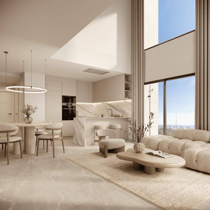 2 sovrum Lägenhet till salu i Calpe / Calp med pool - 450 000 € (Ref: 9740287)