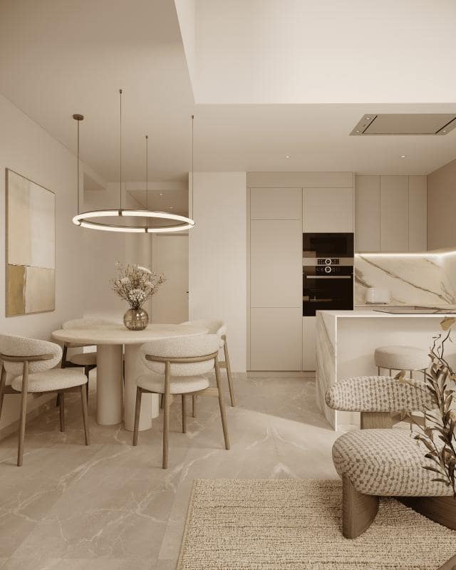 2 sovrum Lägenhet till salu i Calpe / Calp med pool - 450 000 € (Ref: 9740287)