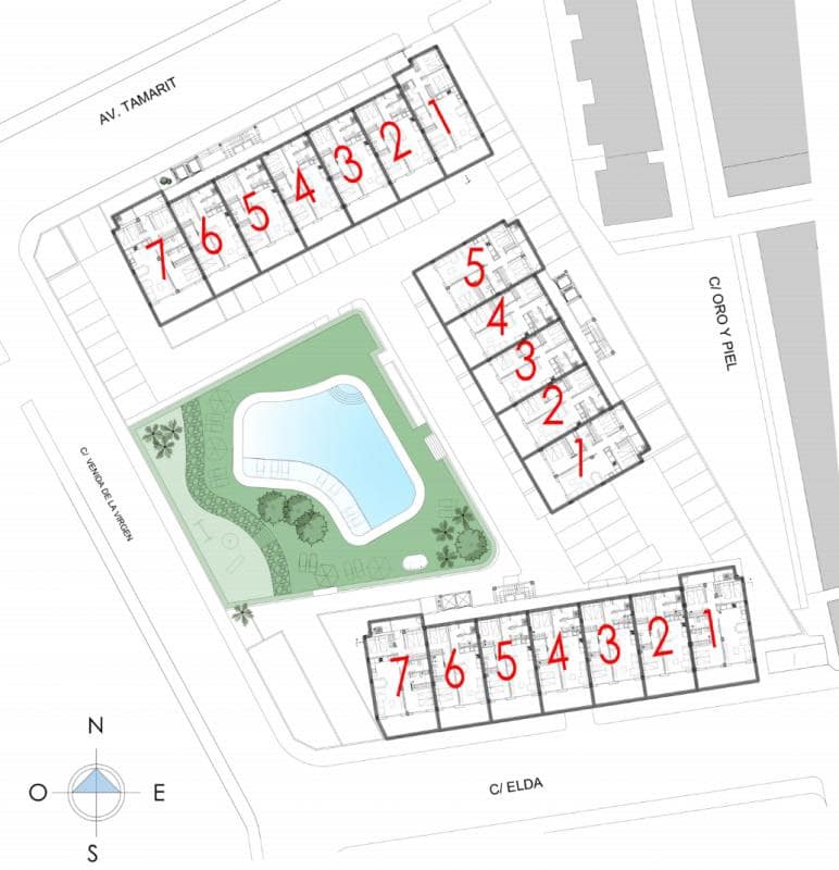 Apartamento de 3 habitaciones en Santa Pola en venta con piscina - 375.000 € (Ref: 9740366)