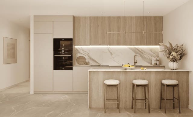 Apartamento de 2 habitaciones en Finestrat Pueblo, Finestrat en venta con piscina - 440.000 € (Ref: 9740390)