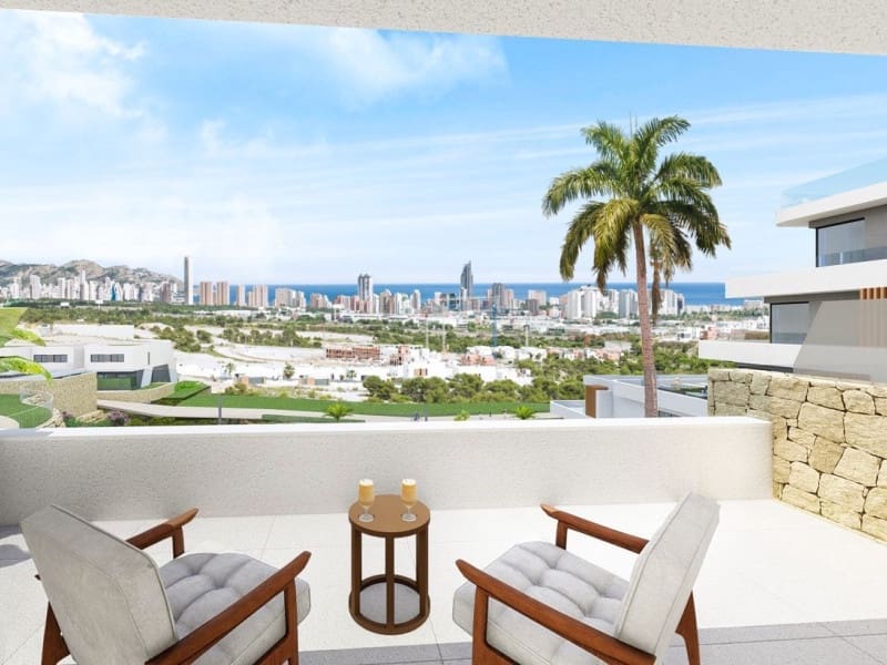 2 sovrum Lägenhet till salu i Finestrat med pool - 460 000 € (Ref: 9740452)