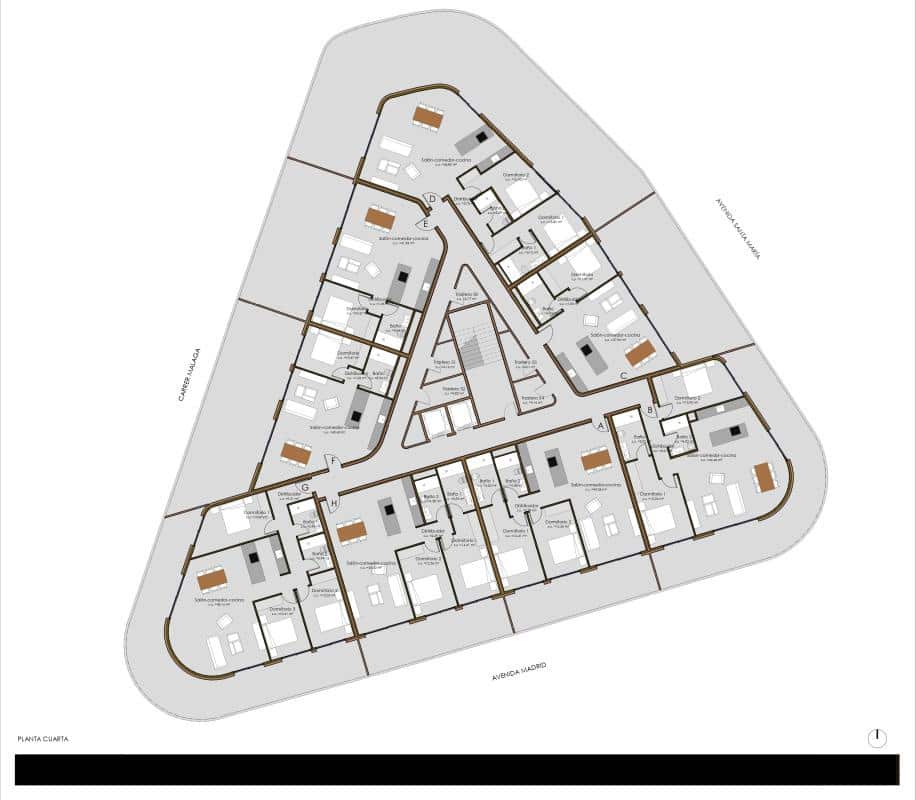 1 sovrum Lägenhet till salu i Calpe / Calp med pool - 423 470 € (Ref: 9740507)