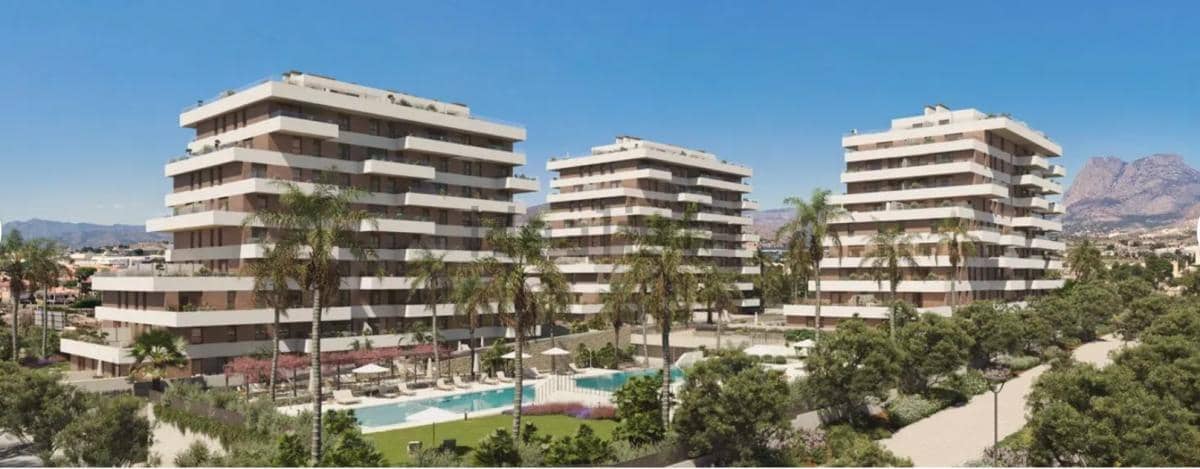 2 slaapkamer Appartement te koop in La Villajoyosa / Vila Joiosa met zwembad - € 330.000 (Ref: 9740541)
