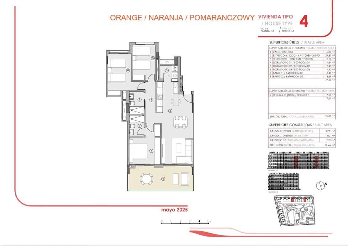 2 slaapkamer Appartement te koop in Torrevieja met zwembad - € 364.000 (Ref: 9740547)