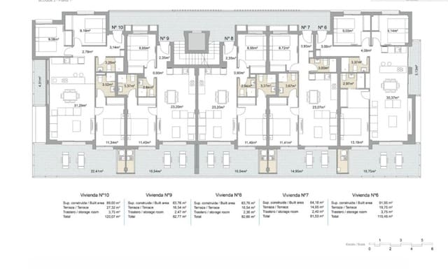 3 camera da letto Appartamento in vendita in Pilar de la Horadada ciudad, Pilar de la Horadada con piscina - 379.000 € (Rif: 9740559)