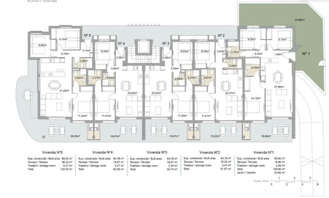 3 camera da letto Appartamento in vendita in Pilar de la Horadada ciudad, Pilar de la Horadada con piscina - 379.000 € (Rif: 9740559)