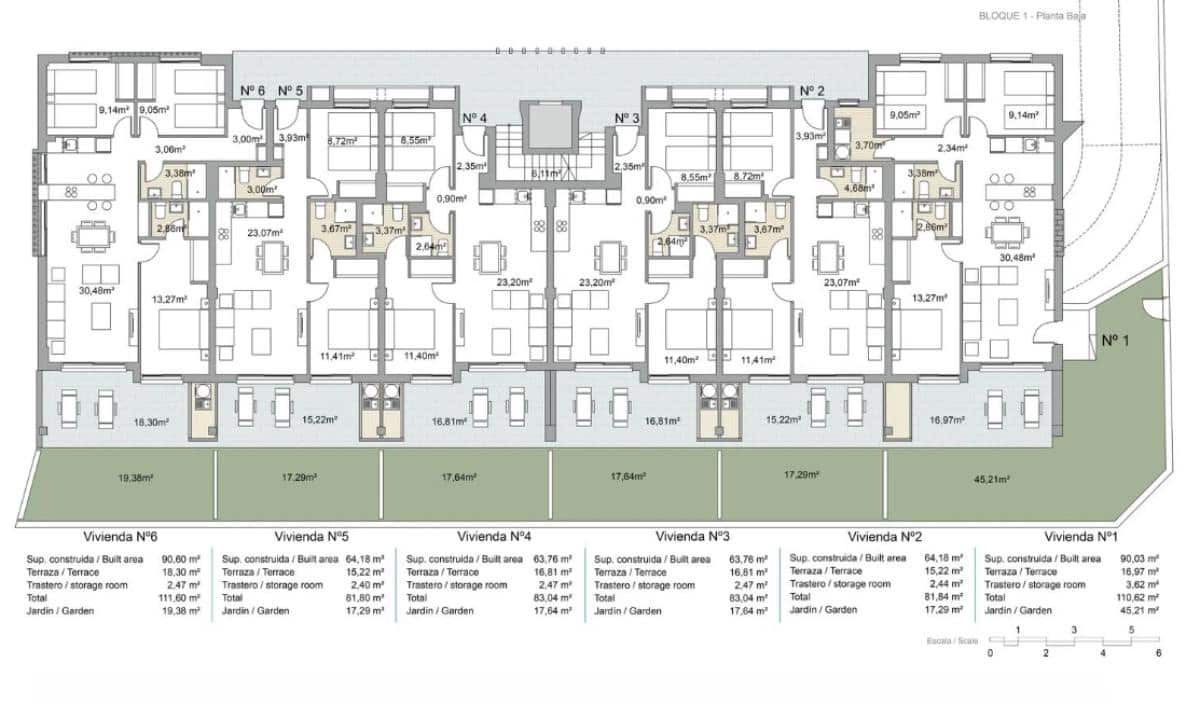 3 camera da letto Appartamento in vendita in Pilar de la Horadada con piscina - 379.000 € (Rif: 9740559)