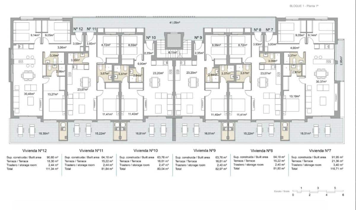 3 camera da letto Appartamento in vendita in Pilar de la Horadada con piscina - 379.000 € (Rif: 9740559)