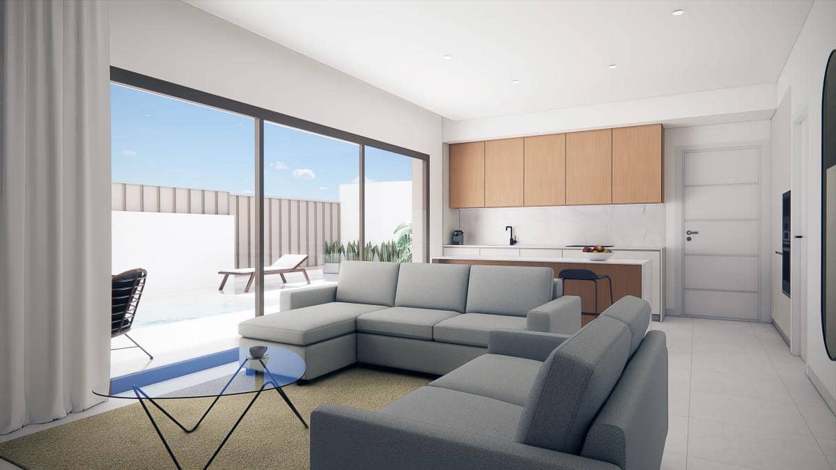 2 soveværelse Bungalow til salg i Pilar de la Horadada - € 369.500 (Ref: 9740561)