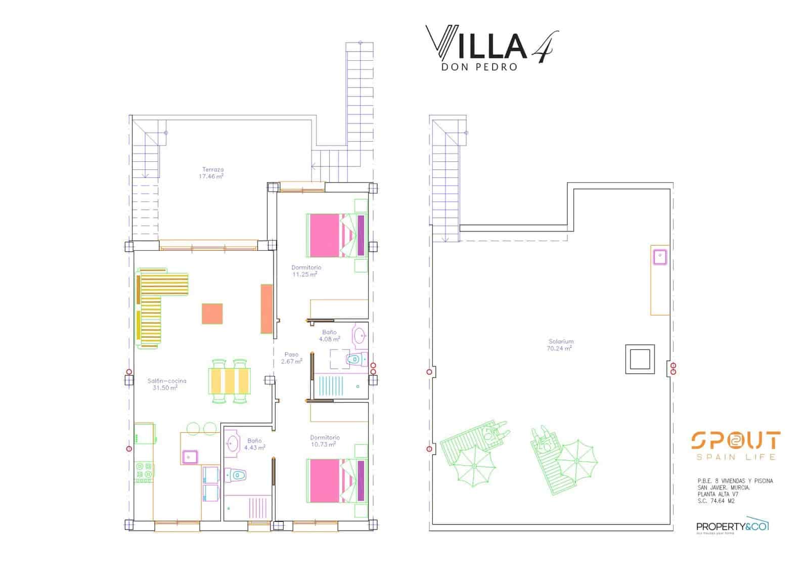2 sypialnia Willa na sprzedaż w San Javier - 272 900 € (Ref: 9787685)