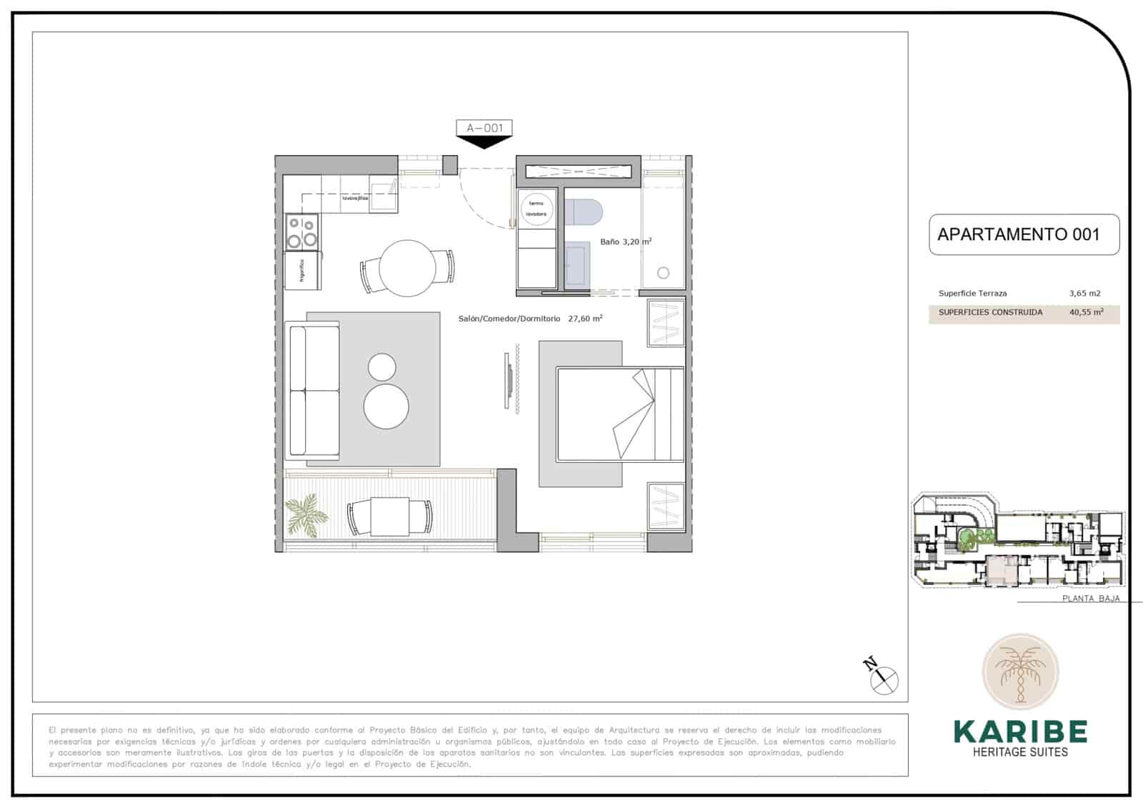 2 camera da letto Appartamento in vendita in Lo Pagan - 204.900 € (Rif: 9805138)