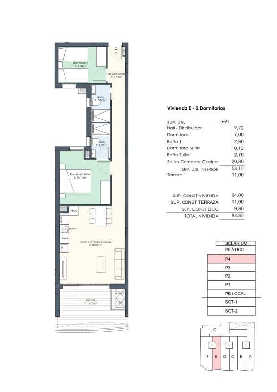 2 camera da letto Appartamento in vendita in Torrevieja con piscina - 319.000 € (Rif: 9814582)