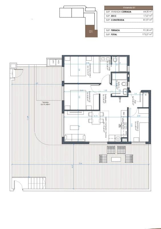 2 camera da letto Appartamento in vendita in Guardamar del Segura con piscina - 305.000 € (Rif: 9831788)