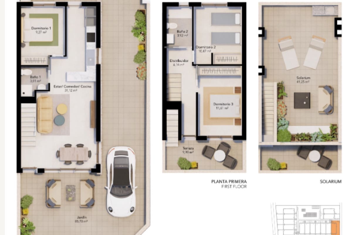 4 makuuhuone Omakotitalo myytävänä paikassa Pilar de la Horadada mukana uima-altaan - 369 900 € (Ref: 9862133)