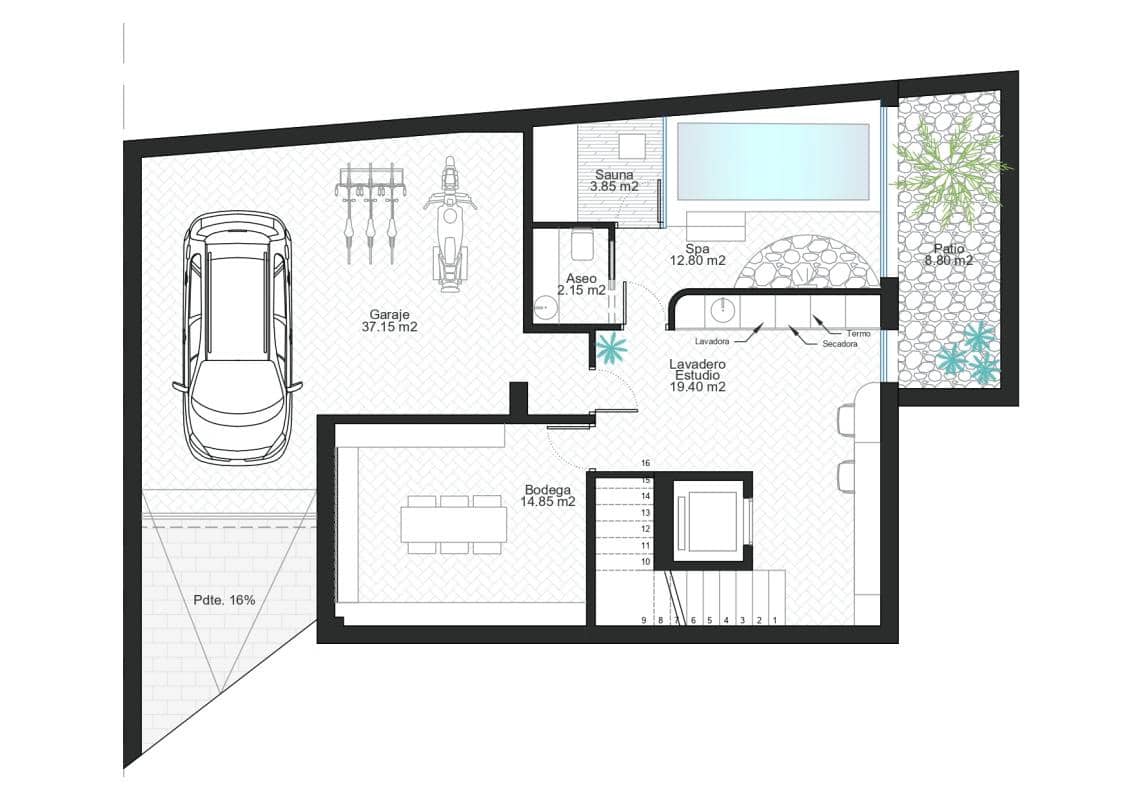 3 slaapkamer Villa te koop in Cabo de Palos met zwembad - € 1.742.500 (Ref: 9862170)