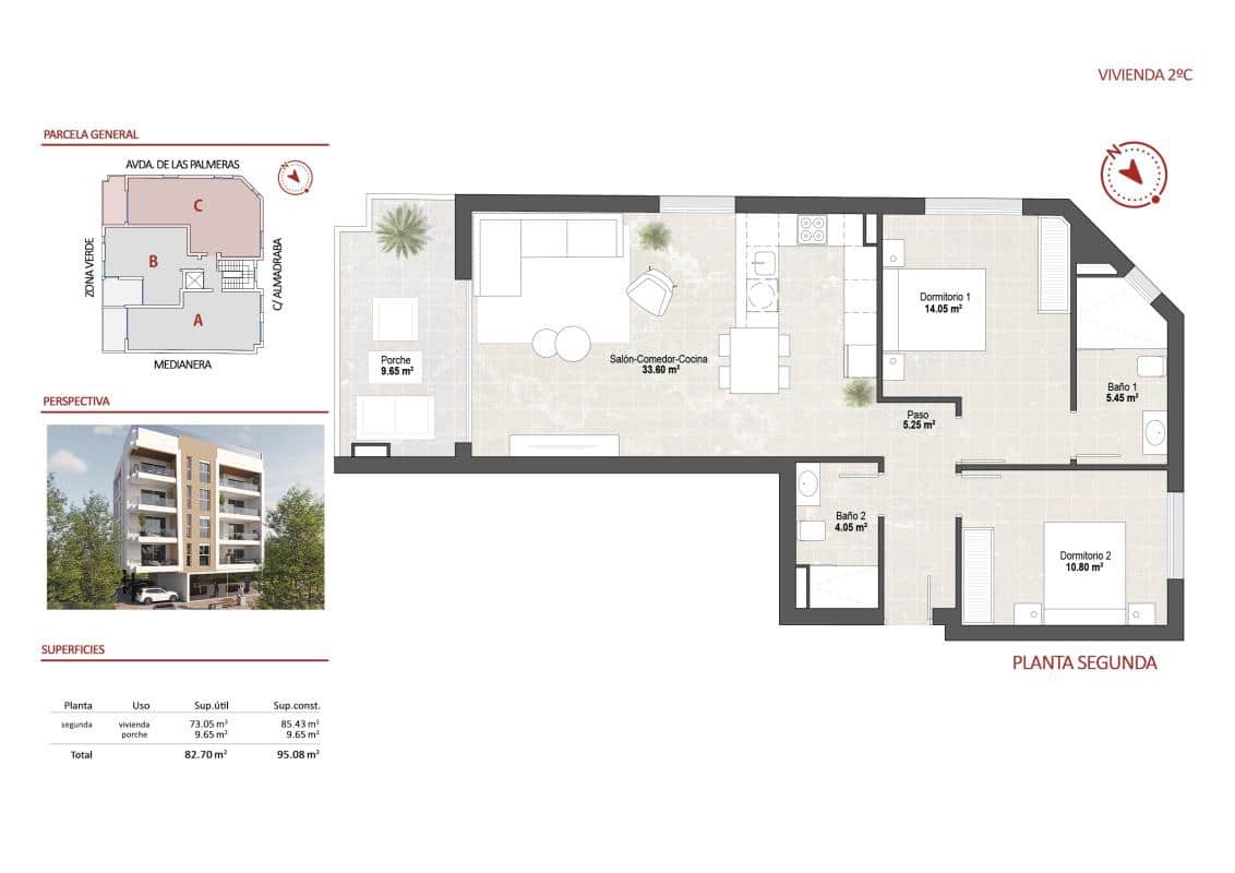 1 bedroom Apartment for sale in San Pedro del Pinatar with pool - € 206,900 (Ref: 9880084)