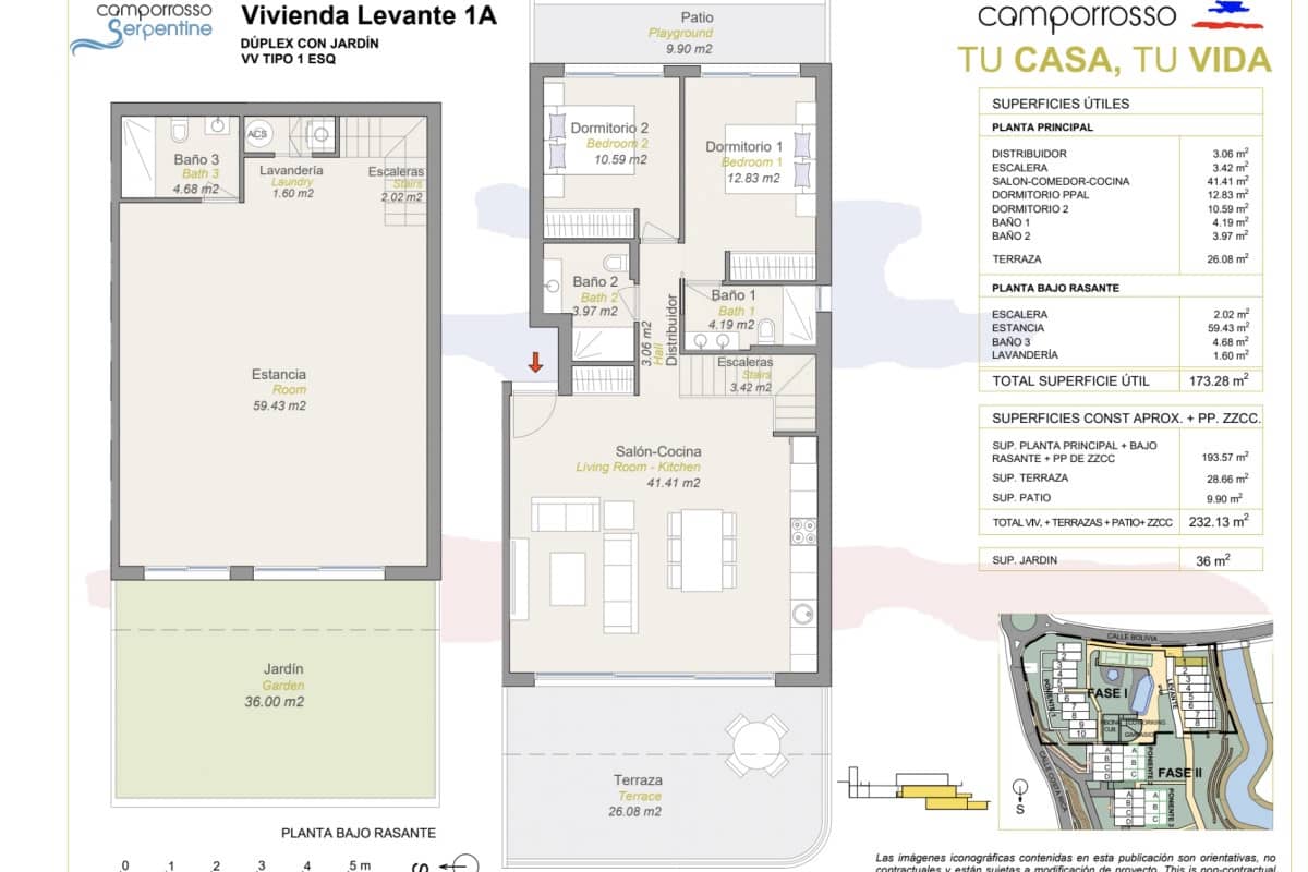 2 bedroom Apartment for sale in Finestrat with pool - € 460,000 (Ref: 9880097)