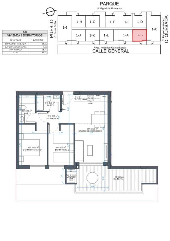 2 soveværelse Lejlighed til salg i Benijofar - € 253.000 (Ref: 9880109)