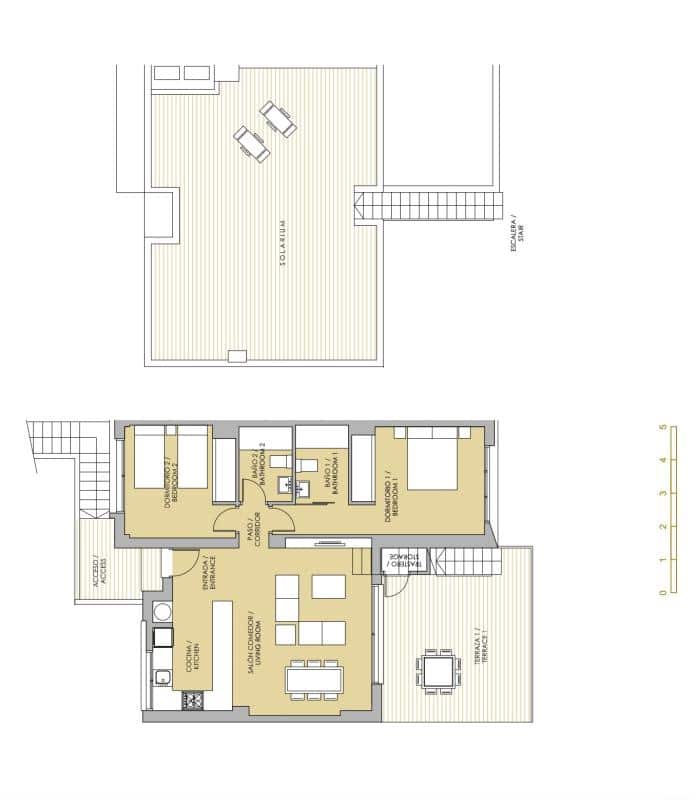 2 sovrum Lägenhet till salu i Vistabella med pool - 269 900 € (Ref: 9880135)