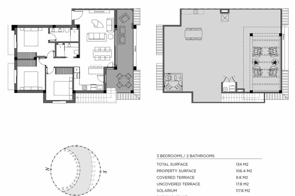 3 soveværelse Lejlighed til salg i Rojales med swimmingpool - € 430.000 (Ref: 9880160)