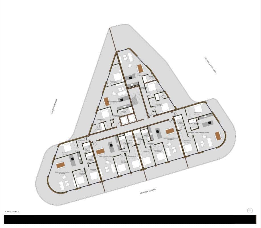 1 sypialnia Apartament na sprzedaż w Calpe / Calp z basenem - 560 891 € (Ref: 9880189)